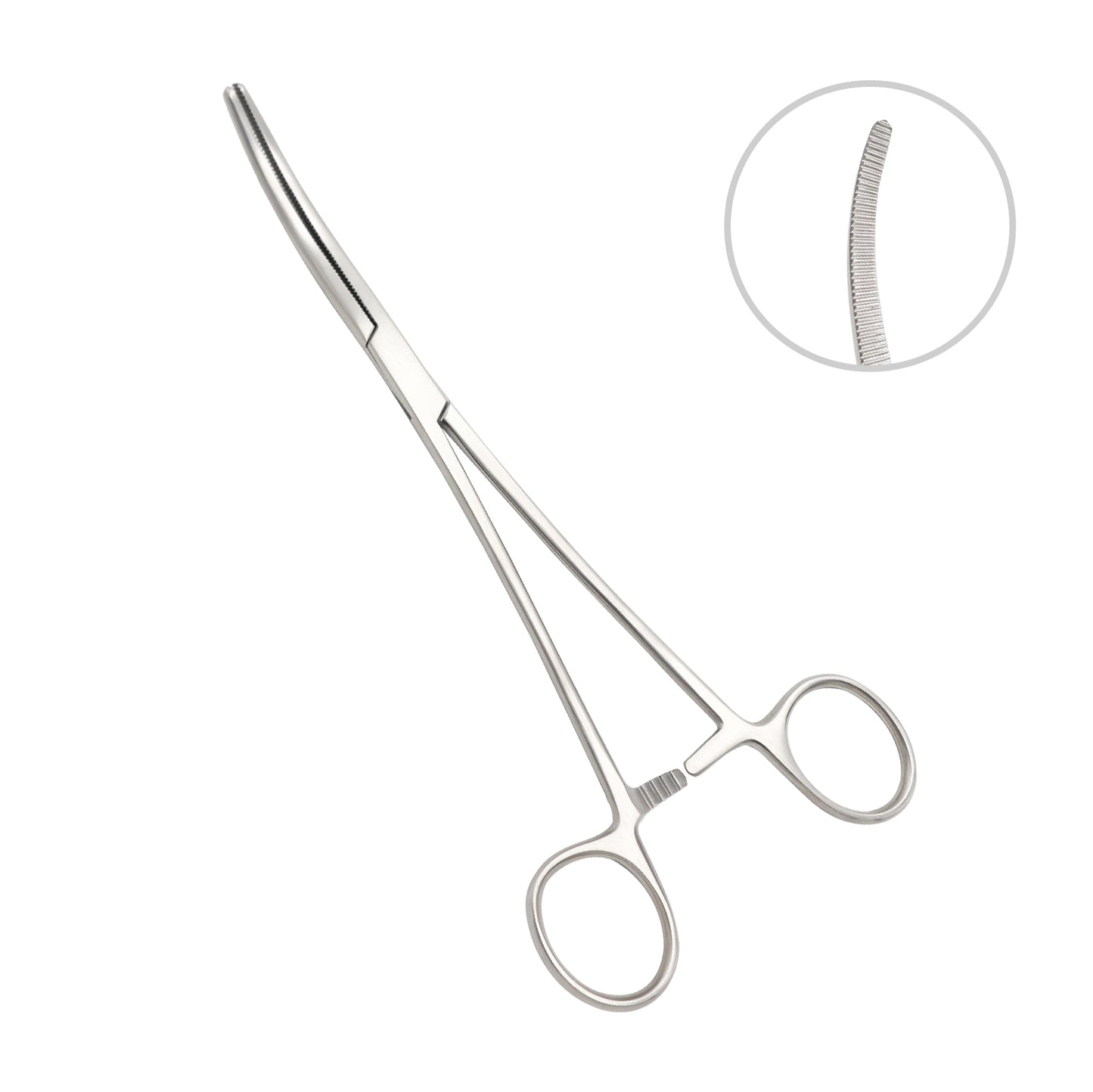 Rochester Pean Hemostatic Forceps 22cm Curved