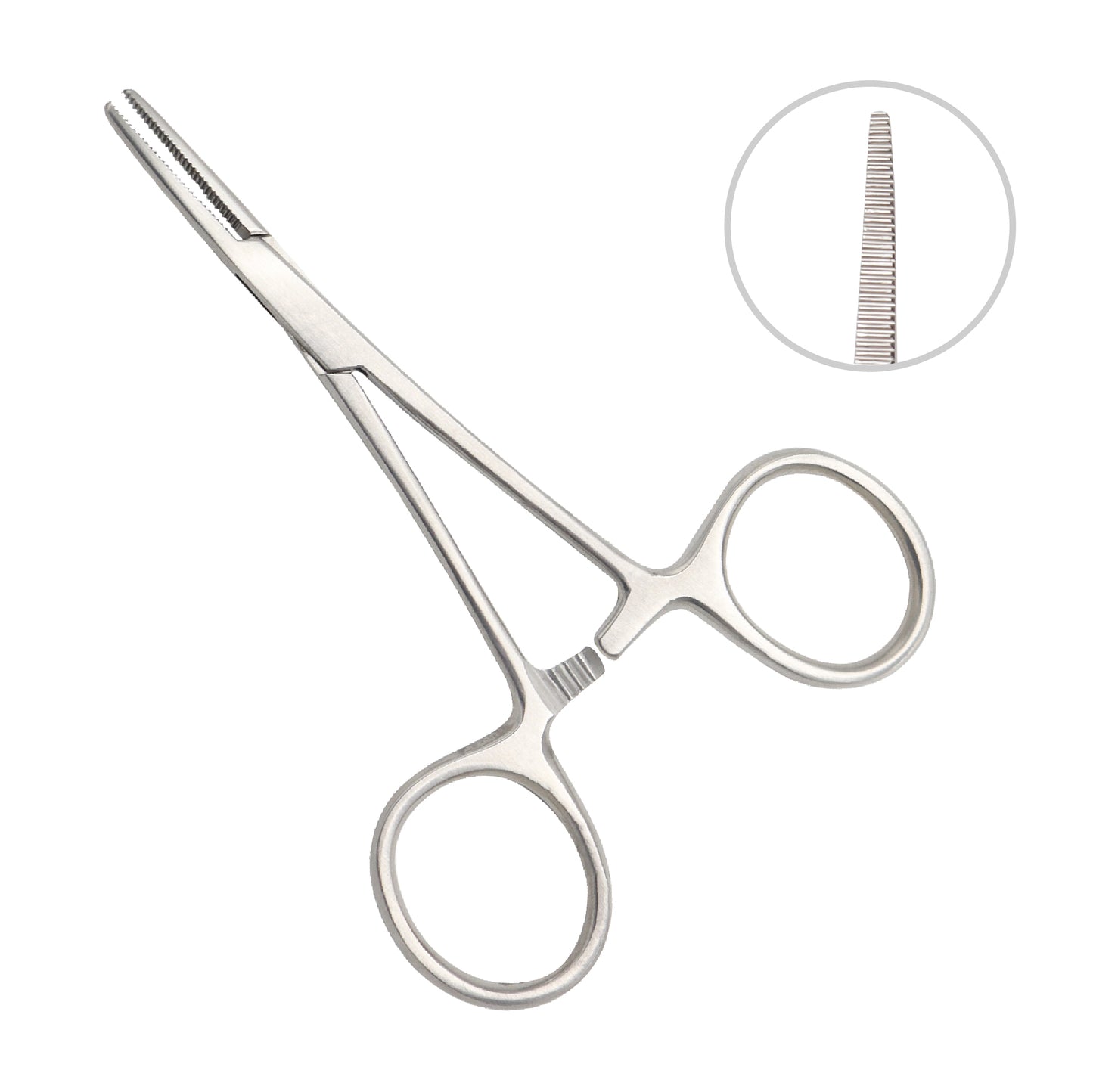 Often referred to as Halsted Mosquito Forceps or Hemostats depending on size and specific application.