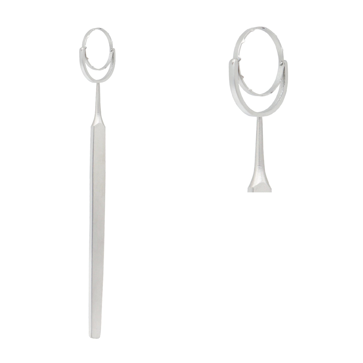 Hofmann-Thornton, Fixation Ring, 16 mm, Closed, Flat Handle, Overall Length 11 cm