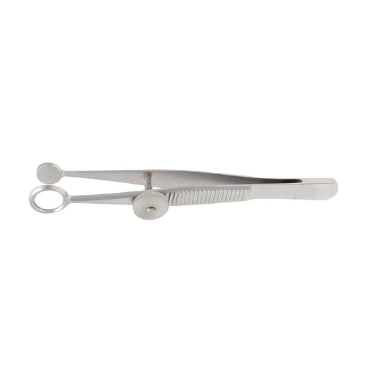 Ayer Chalazion Forceps, inner dia 8 mm, overall length 9 cm