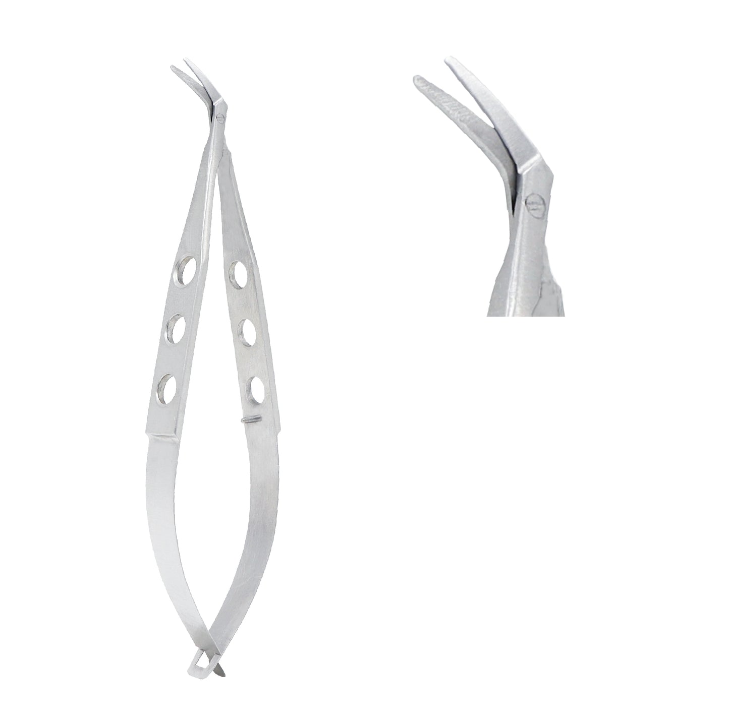 Katzin – Corneal transplant Micro Scissors, 10cm – Right