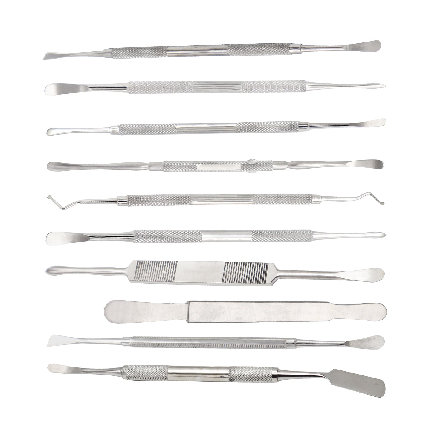 10 Pc Periosteal Elevator Set — Surgical & Dental Tissue Elevation Instruments