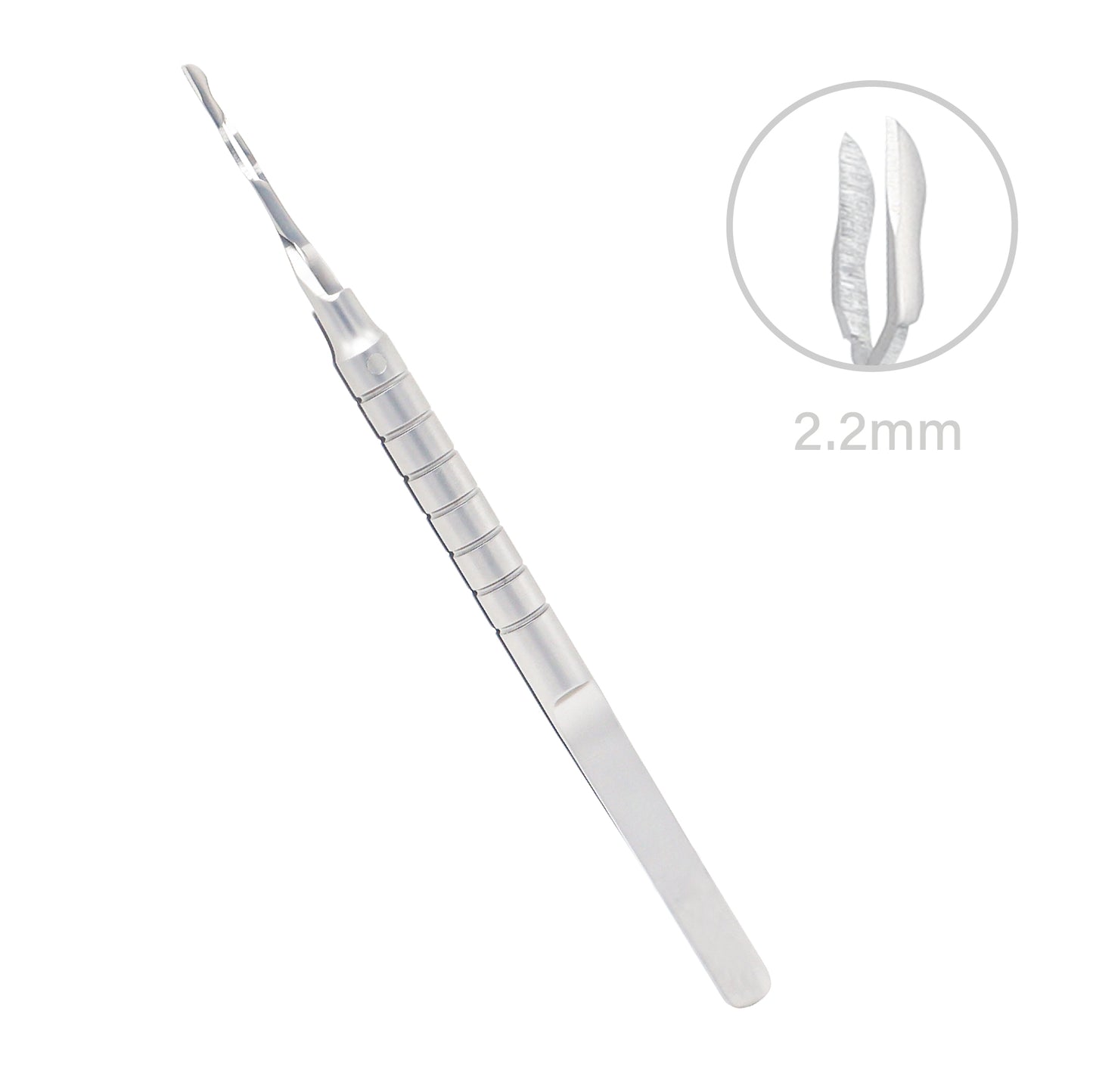Stainless steel Akahoshi Pre-Chopper Semi-Sharp 11.5 cm instrument for ophthalmic surgery