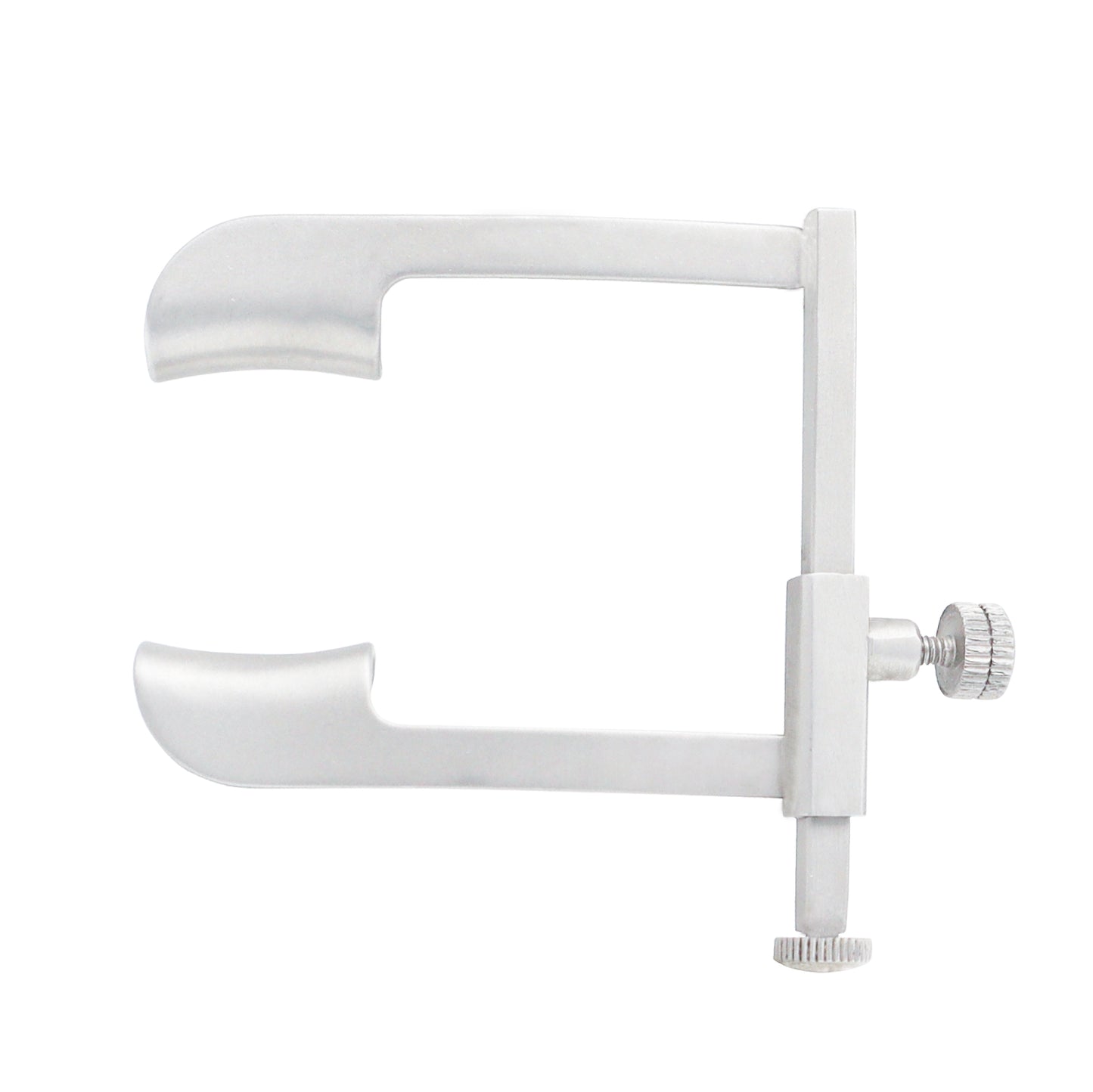 Stainless steel Cook Eye Speculum, ophthalmic instrument with locking screw and 15 mm blade for secure eyelid retraction