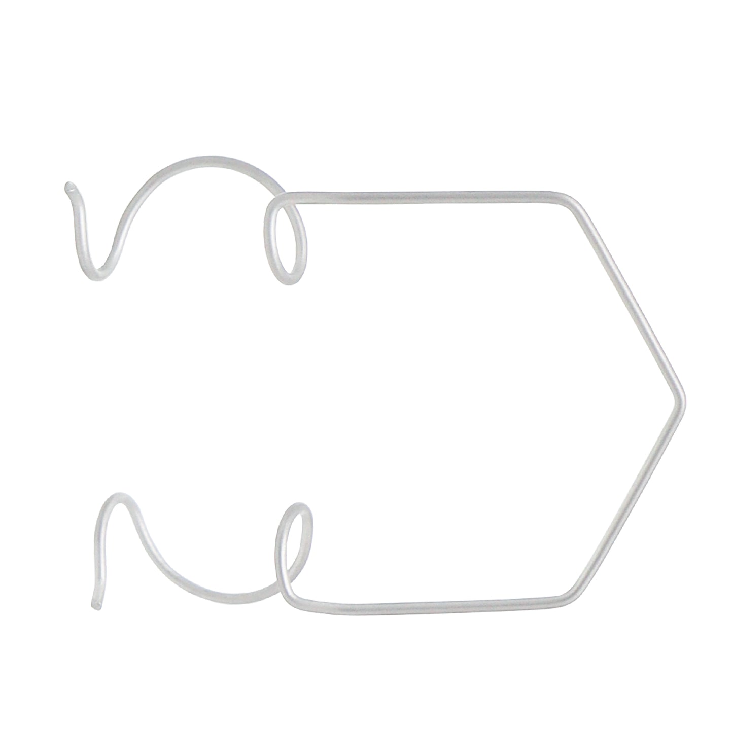 Stainless steel Lieberman Speculum with wire blade, 15 mm angled design for stable eyelid retraction in eye surgery procedures