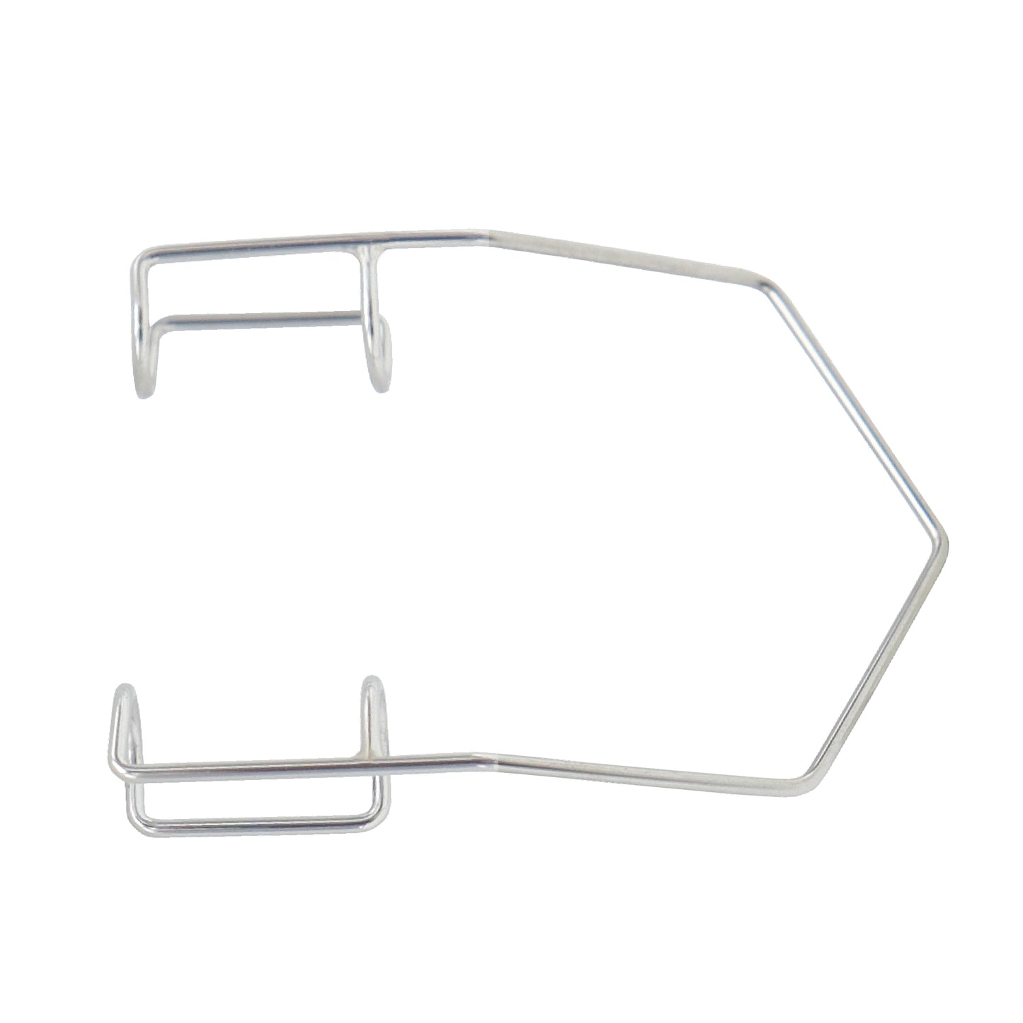 Pediatric eye speculum wire design 13 mm blade providing clear visibility and safe eyelid retraction during eye surgery and examination