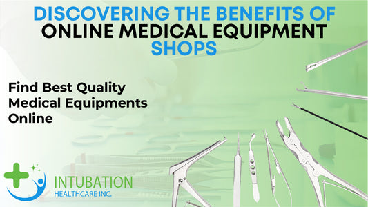 Discovering the Benefits of Online Medical Equipment Shops