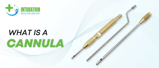 Medical cannula and liposuction cannula used for surgical procedures and controlled fluid or tissue removal.