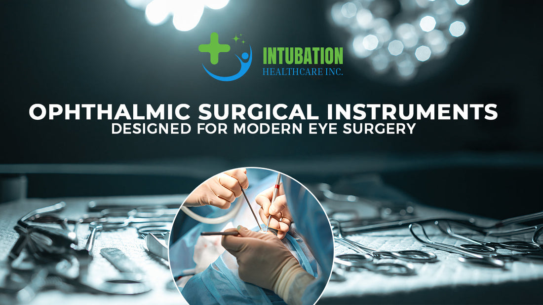Ophthalmic surgical instruments designed for modern eye surgery, precision eye procedures, and professional ophthalmology care.