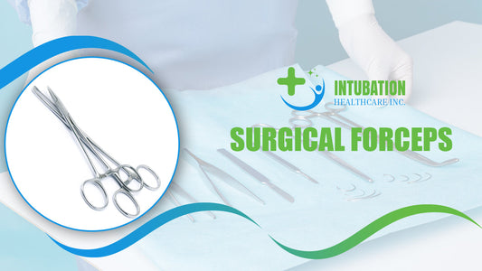 What are the different types of forceps and their uses in surgery?