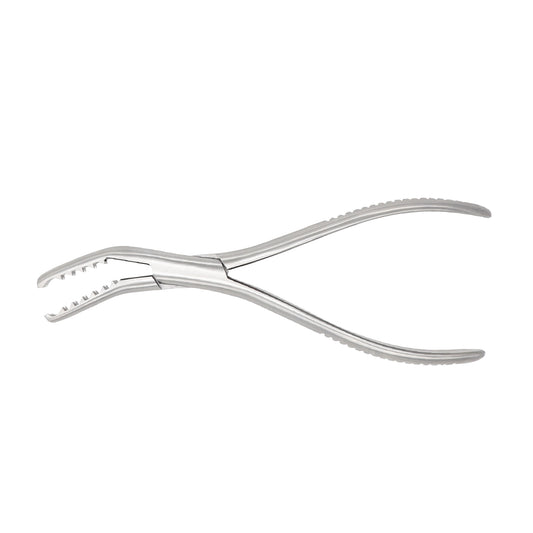 A 20cm stainless steel bone holding forceps with a locking mechanism, designed for surgical procedures.