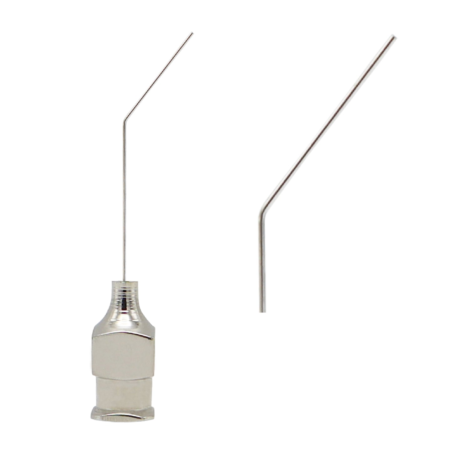 26G round tip Bonn model irrigating cannula made of stainless steel for controlled fluid delivery in eye surgery