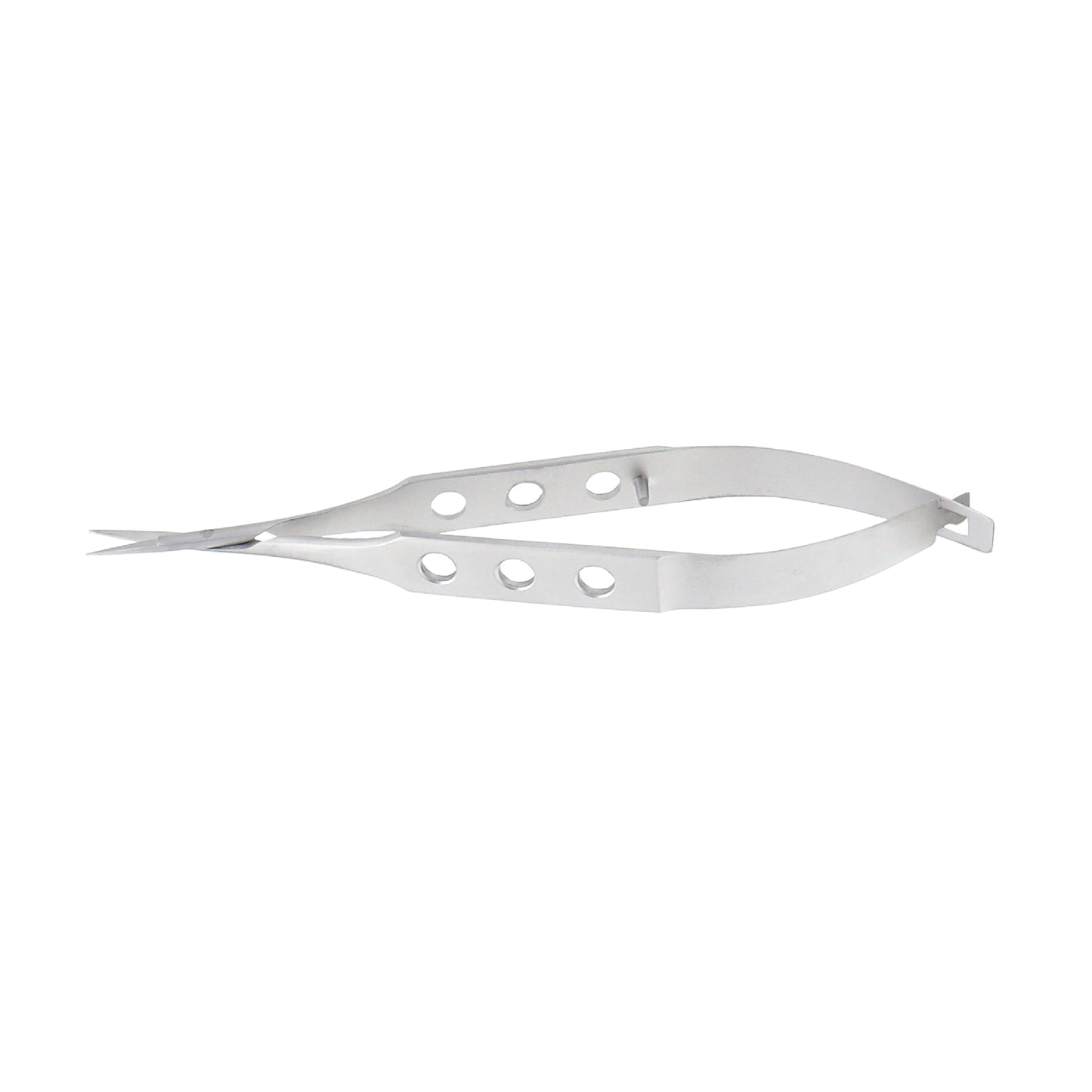 Corneal Scissors Universal straight blunt 10.5 cm designed for precision cutting in ophthalmic surgery.