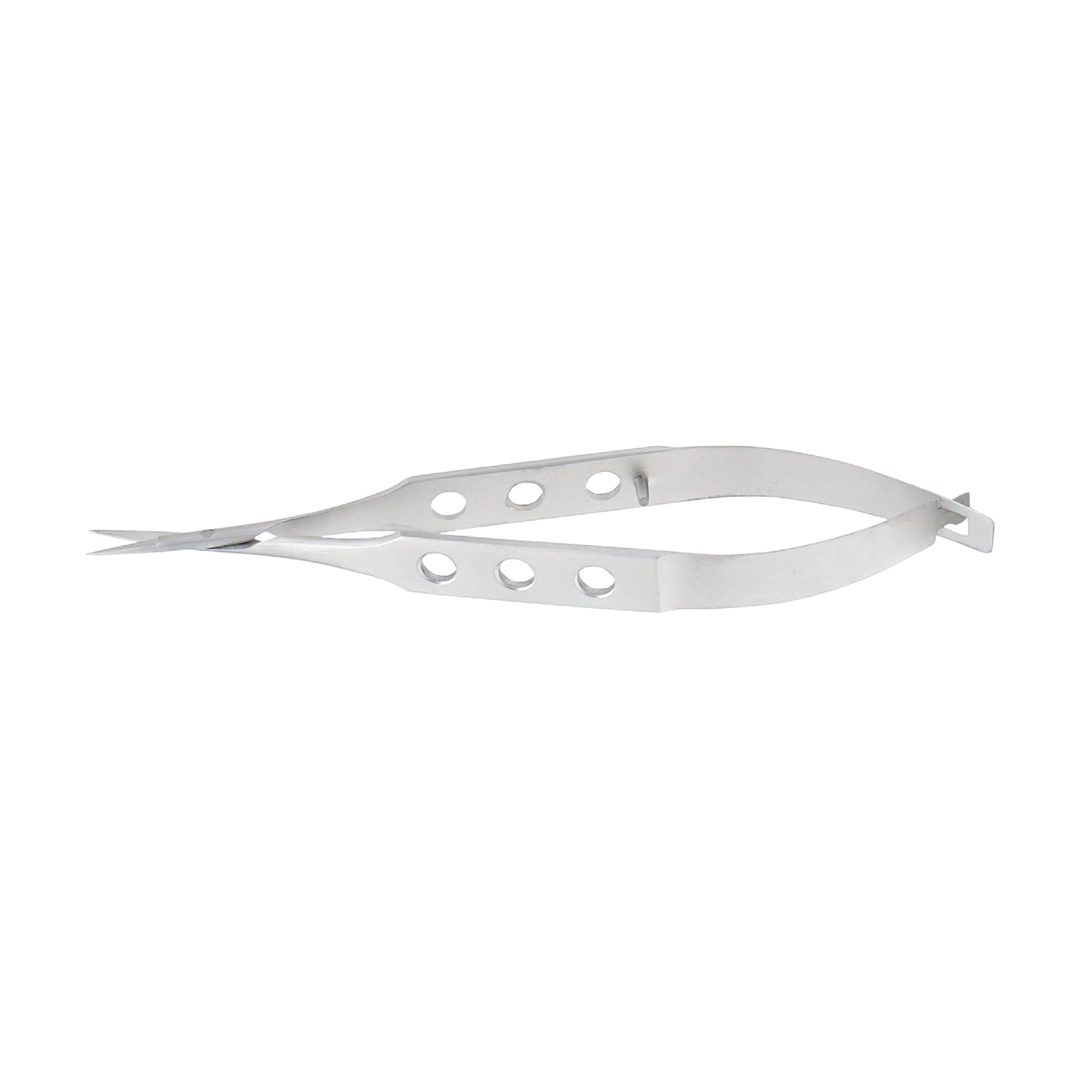 Corneal Scissors Universal straight blunt 10.5 cm designed for precision cutting in ophthalmic surgery.