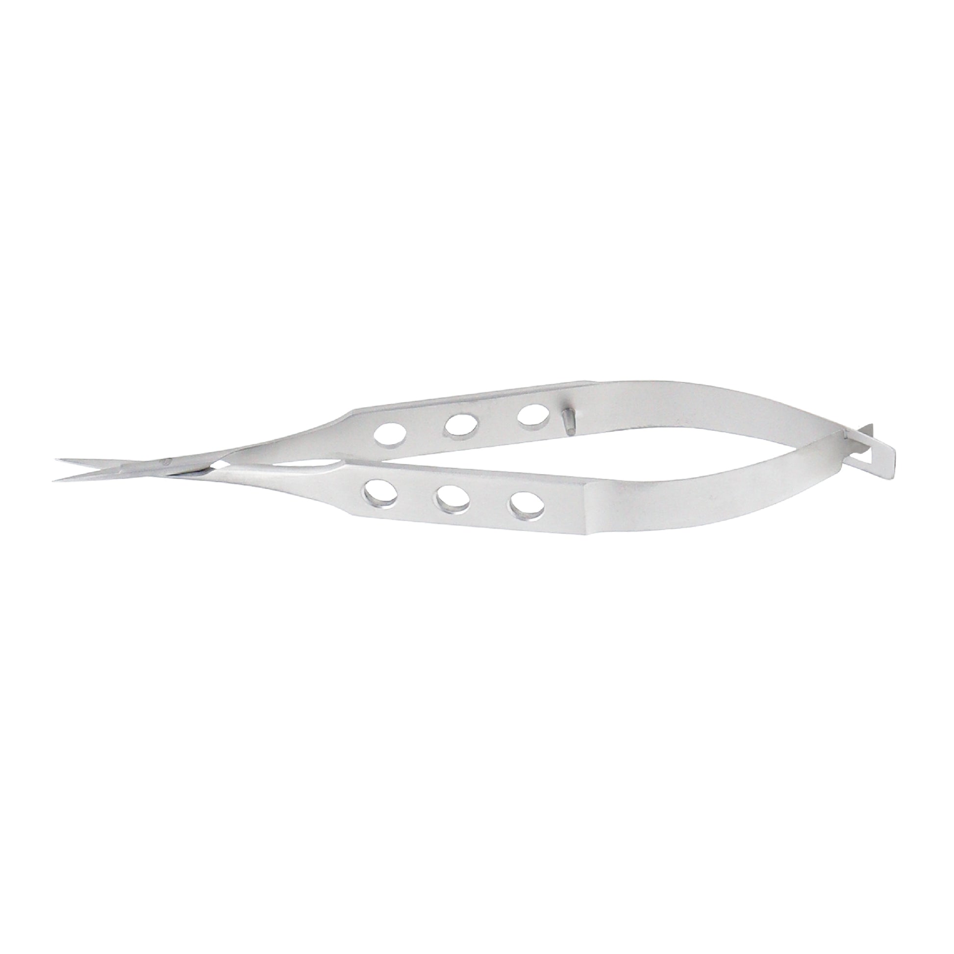 Corneal Scissors Universal straight pointed 10.5 cm designed for precision cutting in eye surgery.