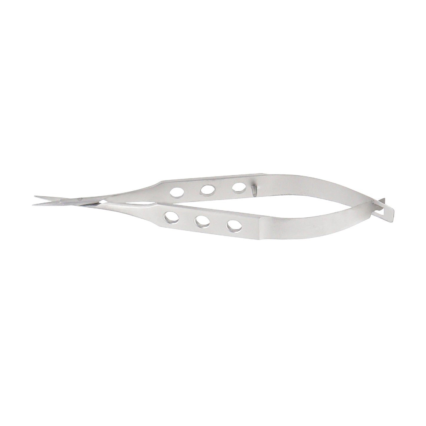 Corneal Universal Scissors curved blunt 10.5 cm designed for precision cutting in ophthalmic surgery.