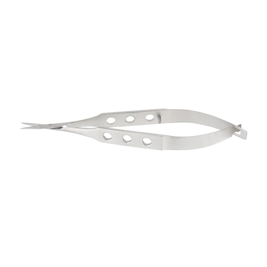 Corneal Universal Scissors curved blunt 10.5 cm designed for precision cutting in ophthalmic surgery.