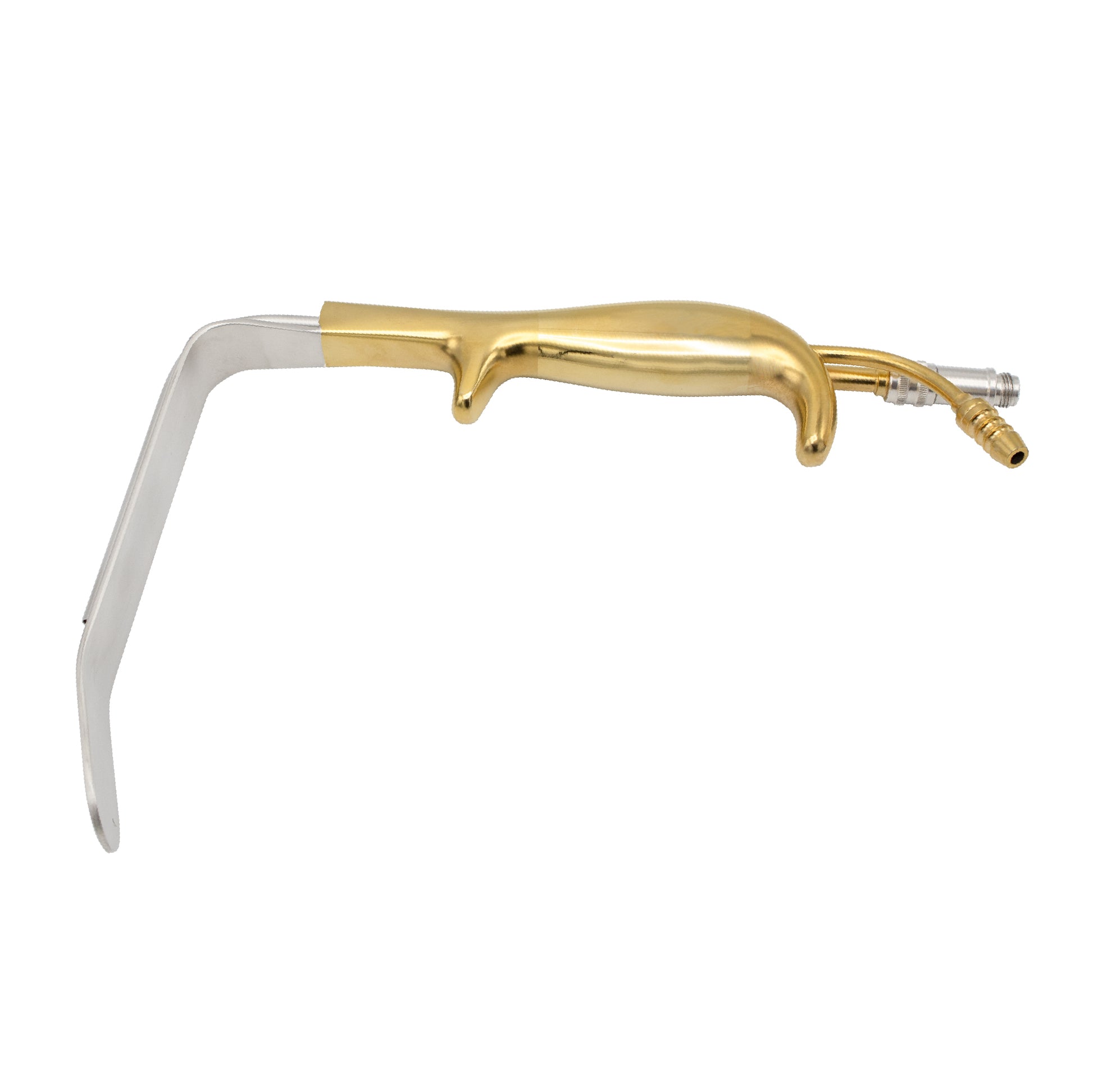 A FERRIERA style plastic surgery retractor with a smooth tip, made of stainless steel with a matte finish.