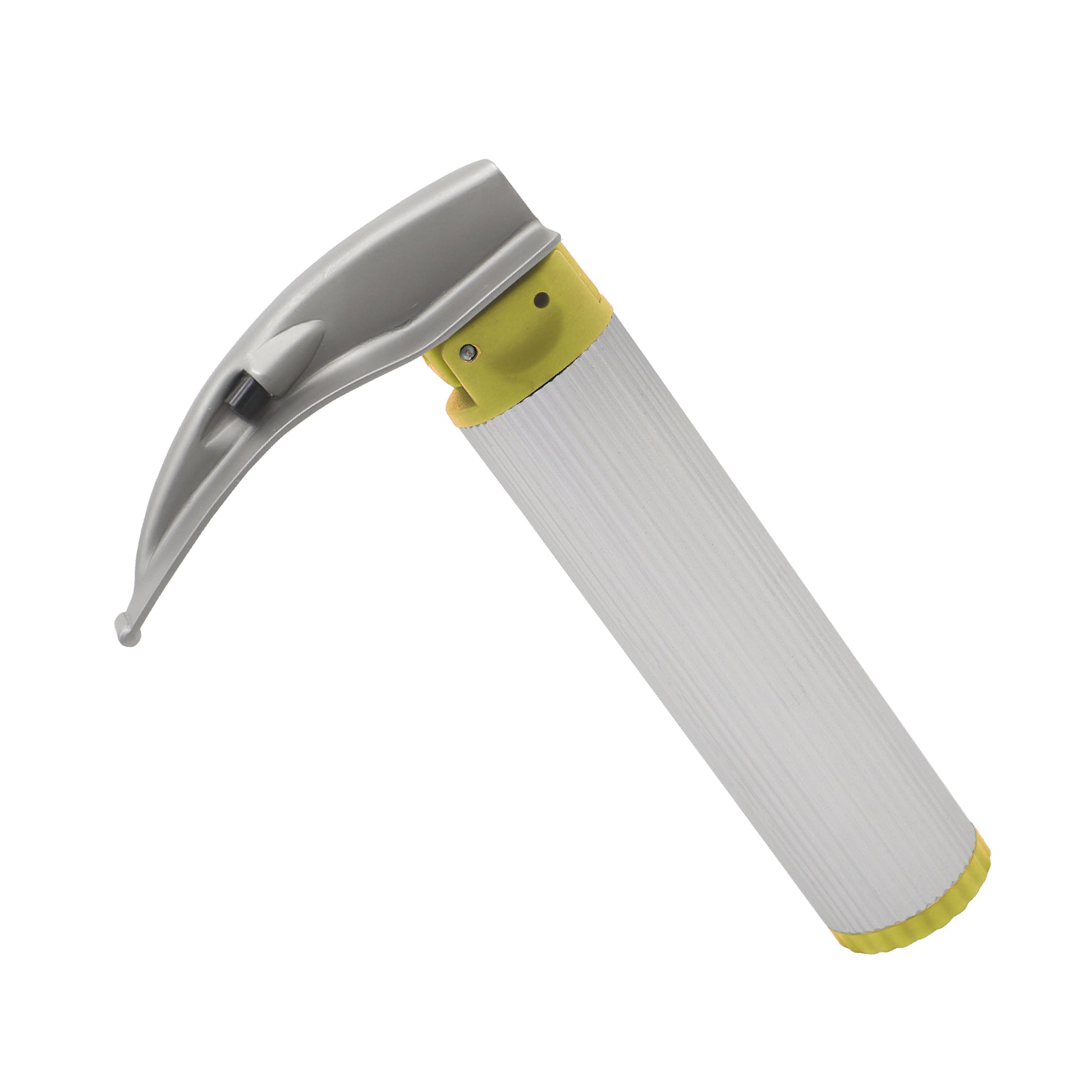 Macintosh Laryngoscope Combo front view showing integrated blade and ergonomic handle designed for single use airway management