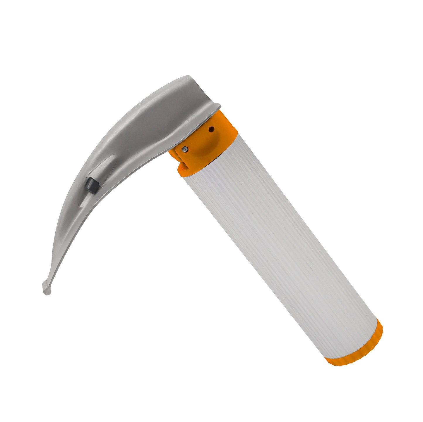 Macintosh Laryngoscope Combo full assembly displaying integrated blade and handle with fiber optic illumination for effective airway management