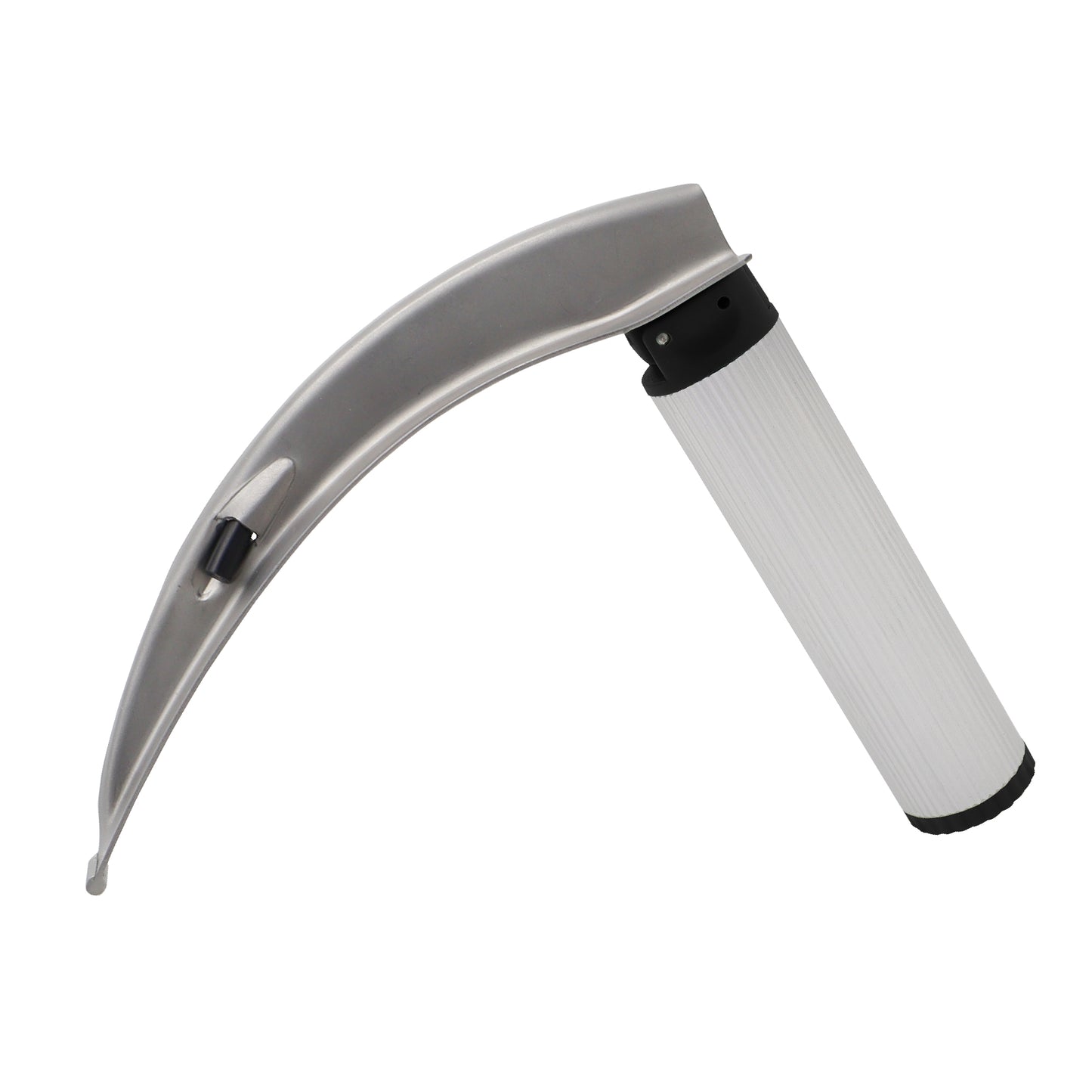 Macintosh Laryngoscope Combo light illumination showing bright fiber optic lighting for clear visualization during airway intubation procedures