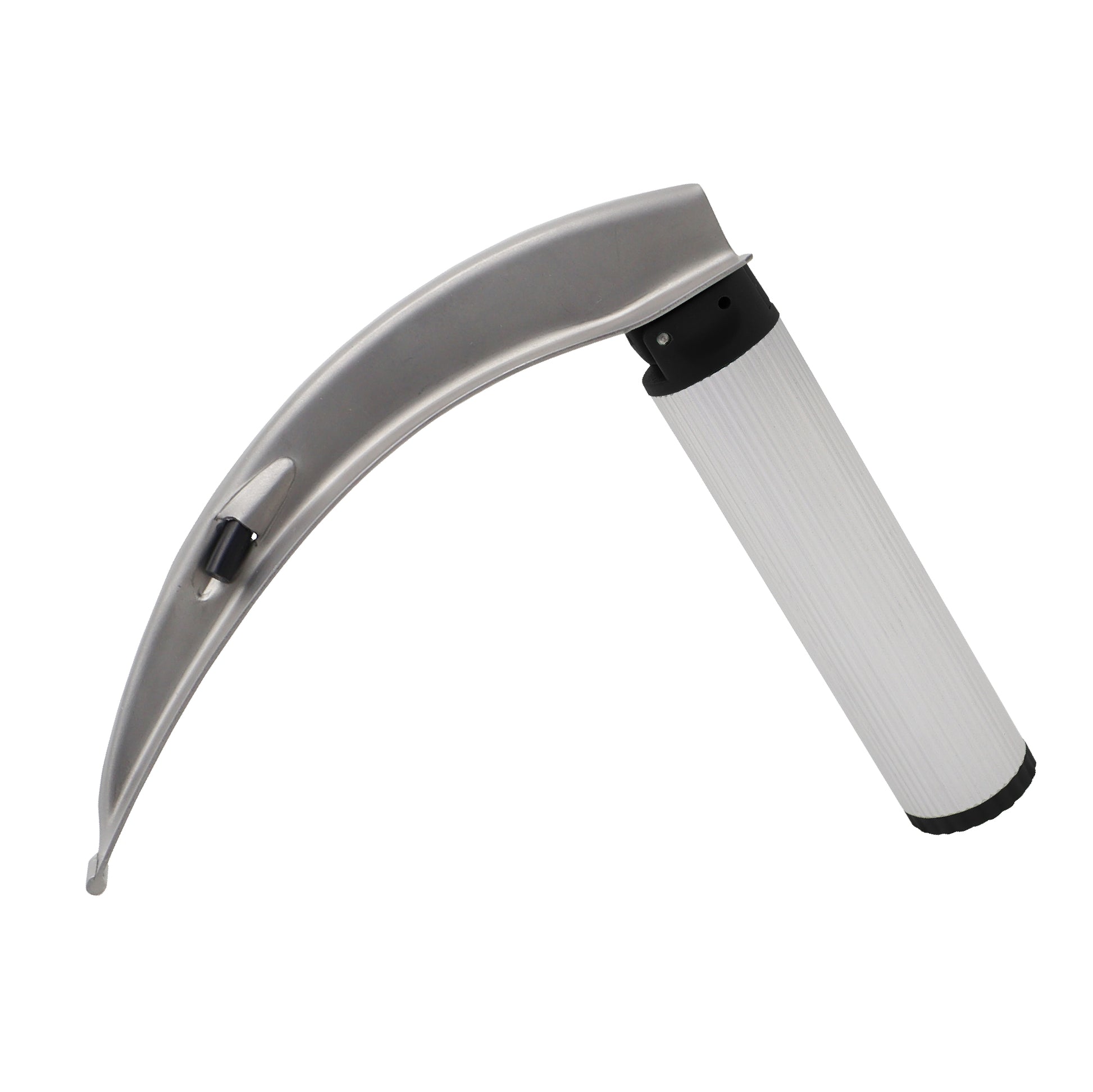Macintosh Laryngoscope Combo light illumination showing bright fiber optic lighting for clear visualization during airway intubation procedures