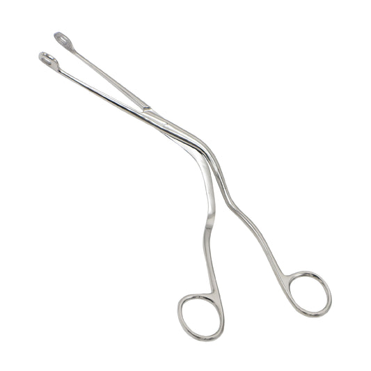Metallic Magill forceps for airway management and intubation
