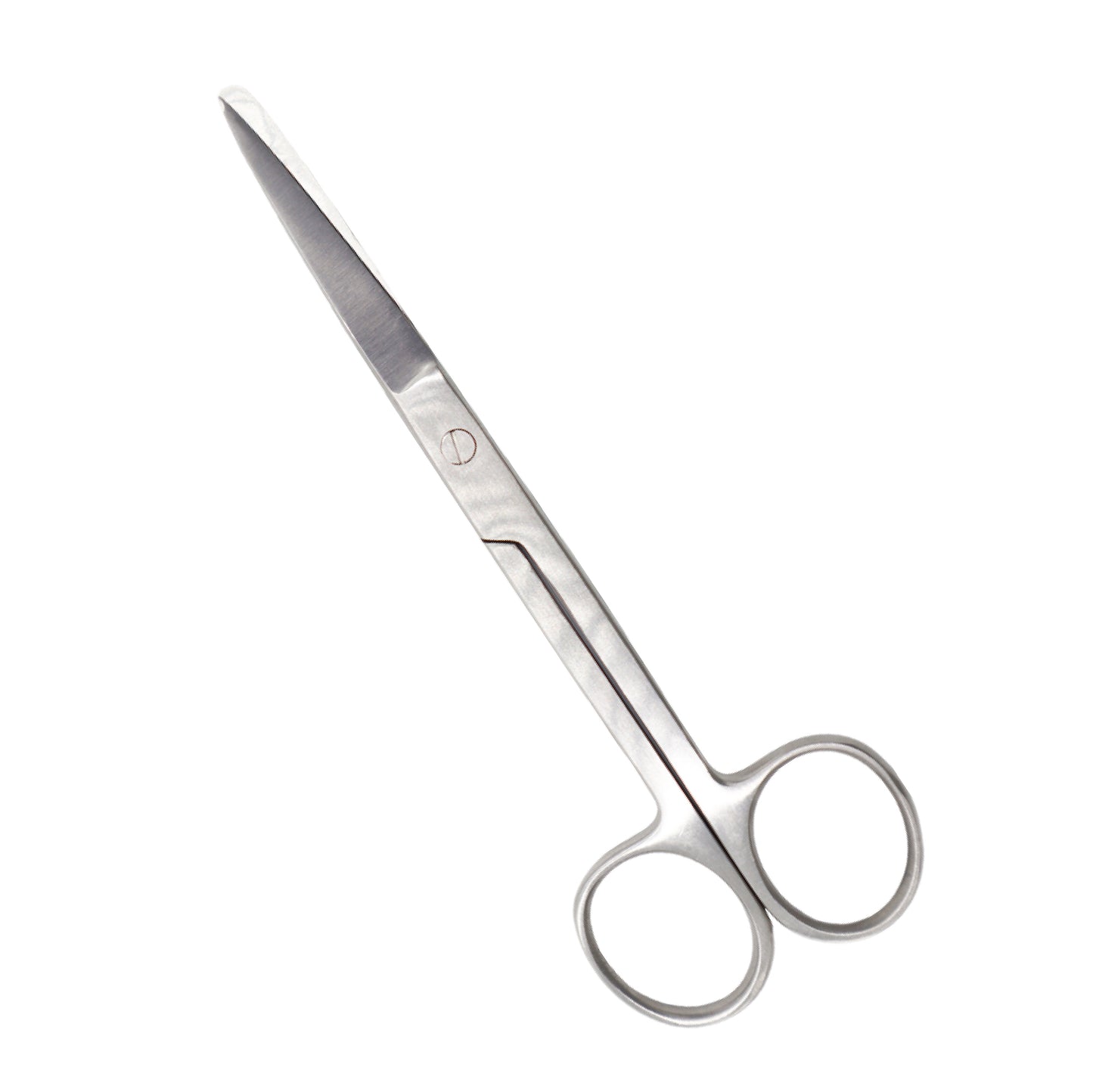 A set of medical-grade stainless steel Mayo dissecting scissors featuring straight, blunt-tipped blades and traditional ring handles.