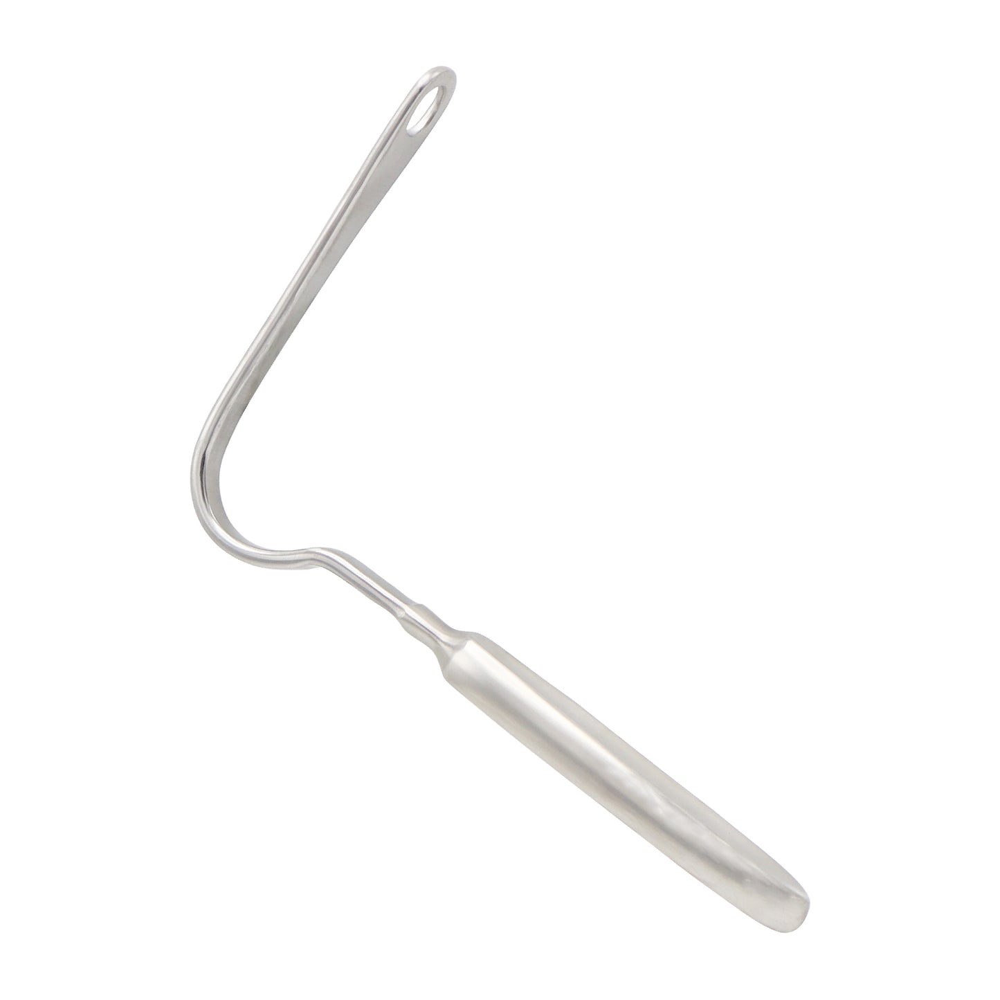 Metal cake leveler on a white background