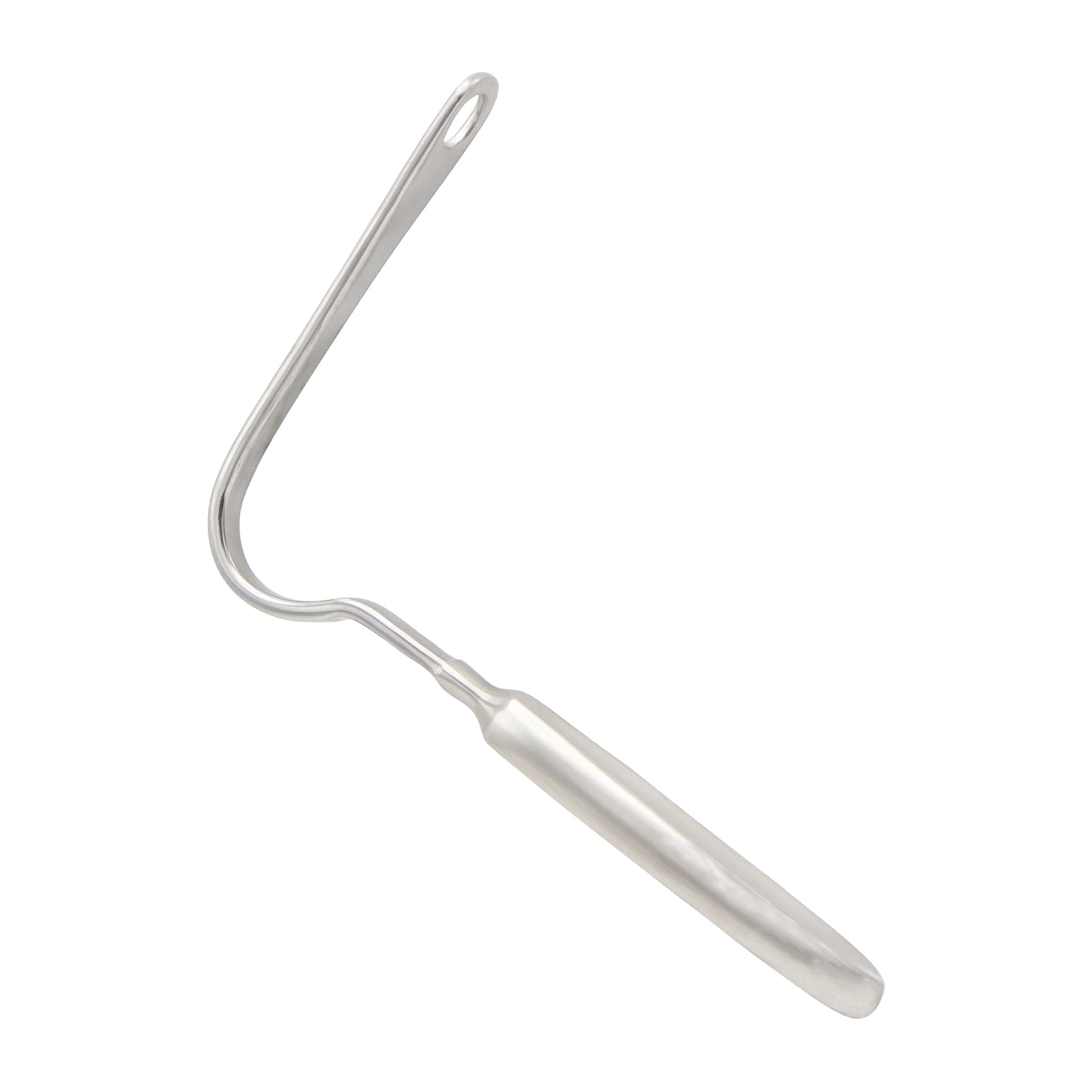Metal cake leveler on a white background