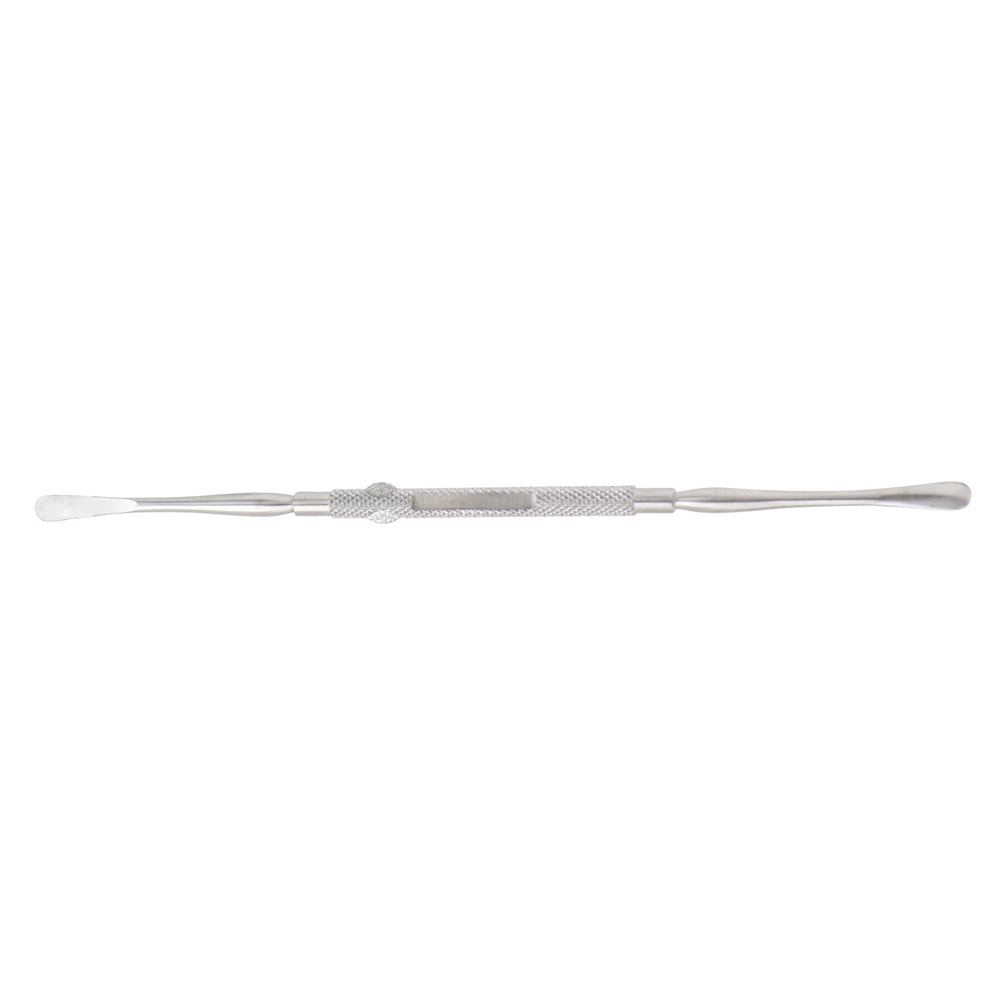 Metallic tool on a white background