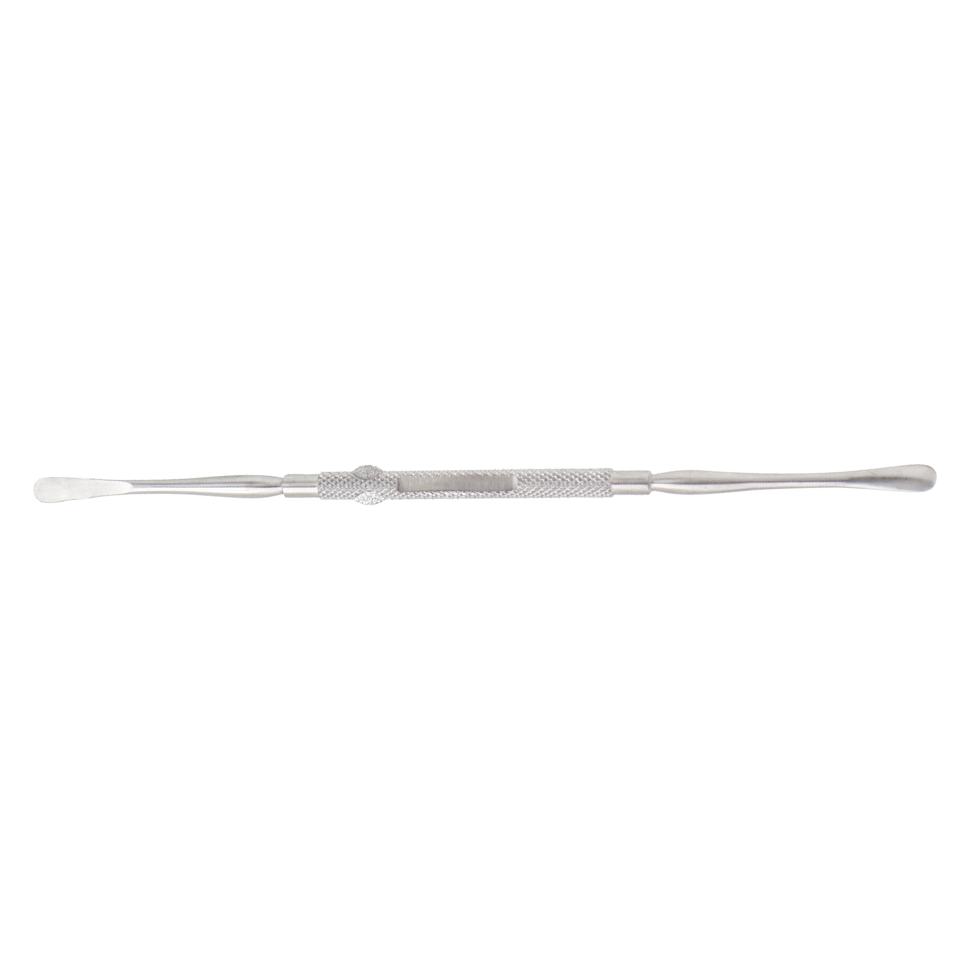 Metallic tool on a white background