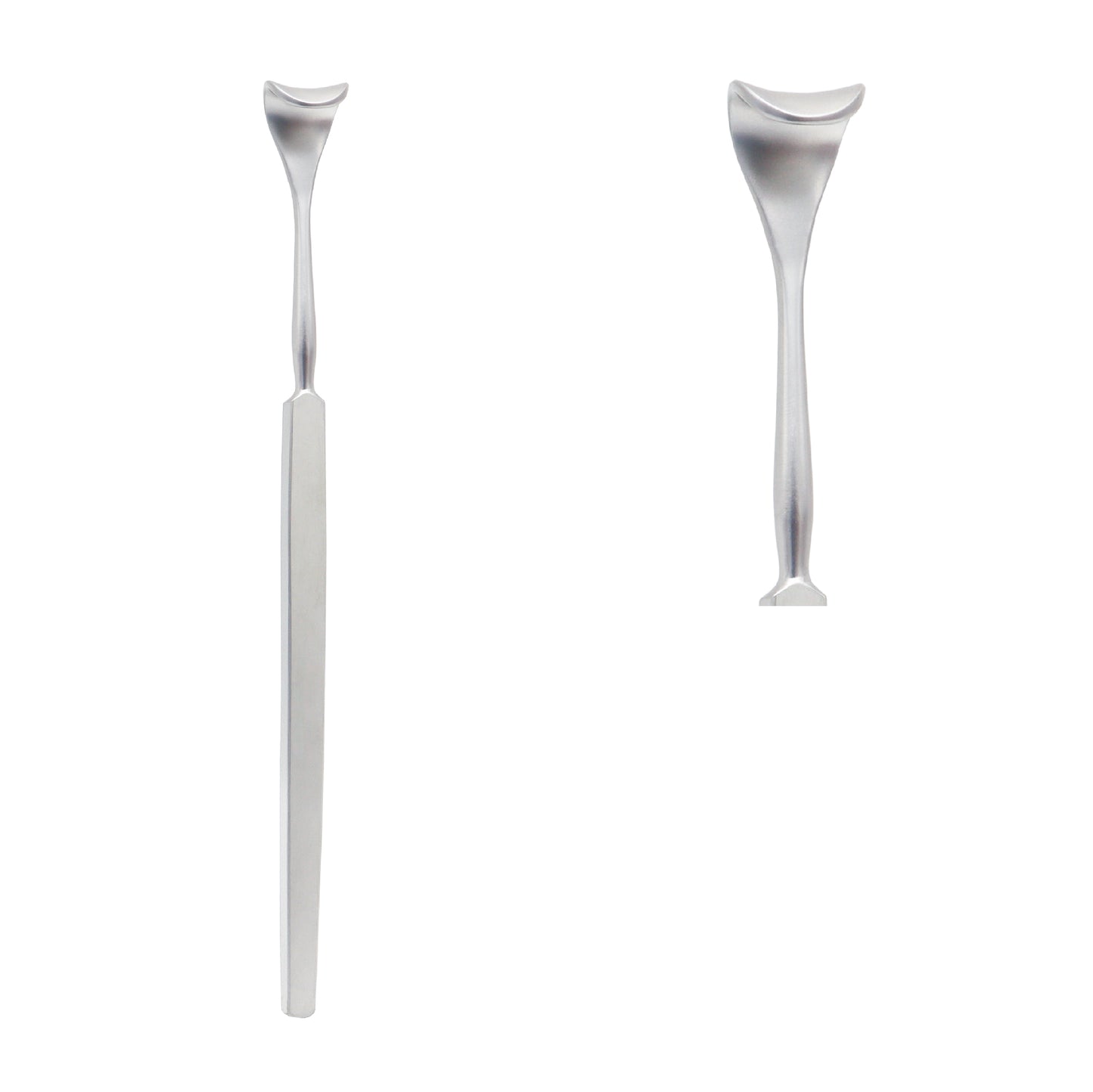 Close-up of Desmarres Lid Retractor Size 3, 14 cm overall length, designed for precise eyelid retraction and improved visibility during eye surgery.