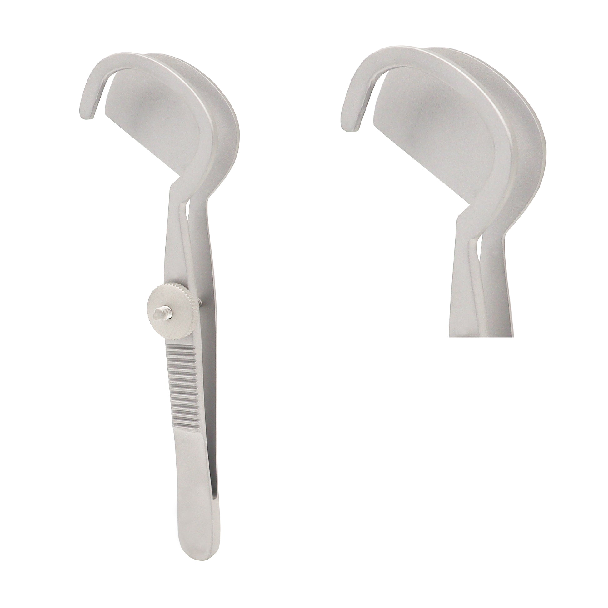Snellen entropium forceps, links right, 9.5 cm overall length, used in delicate ophthalmic procedures for eyelid manipulation and correction