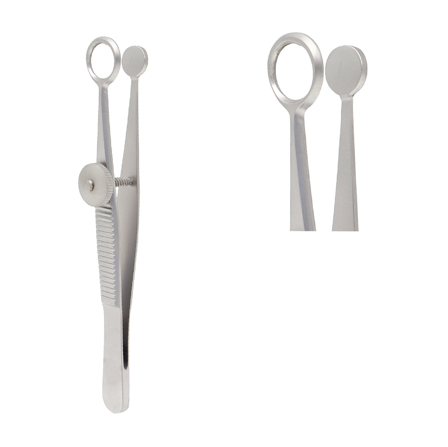 Ayer Chalazion Forceps, inner dia 8 mm, overall length 9 cm
