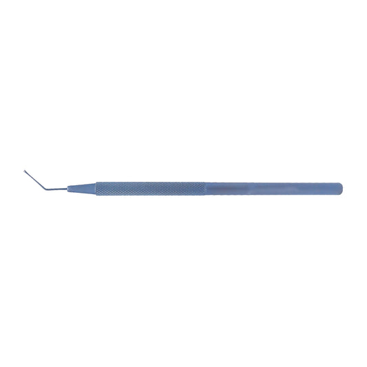 Graefe, Nucleus Rotator, Y-Diallor tip, angled, 0.4 mm, overall length 12.5 cm Titanium