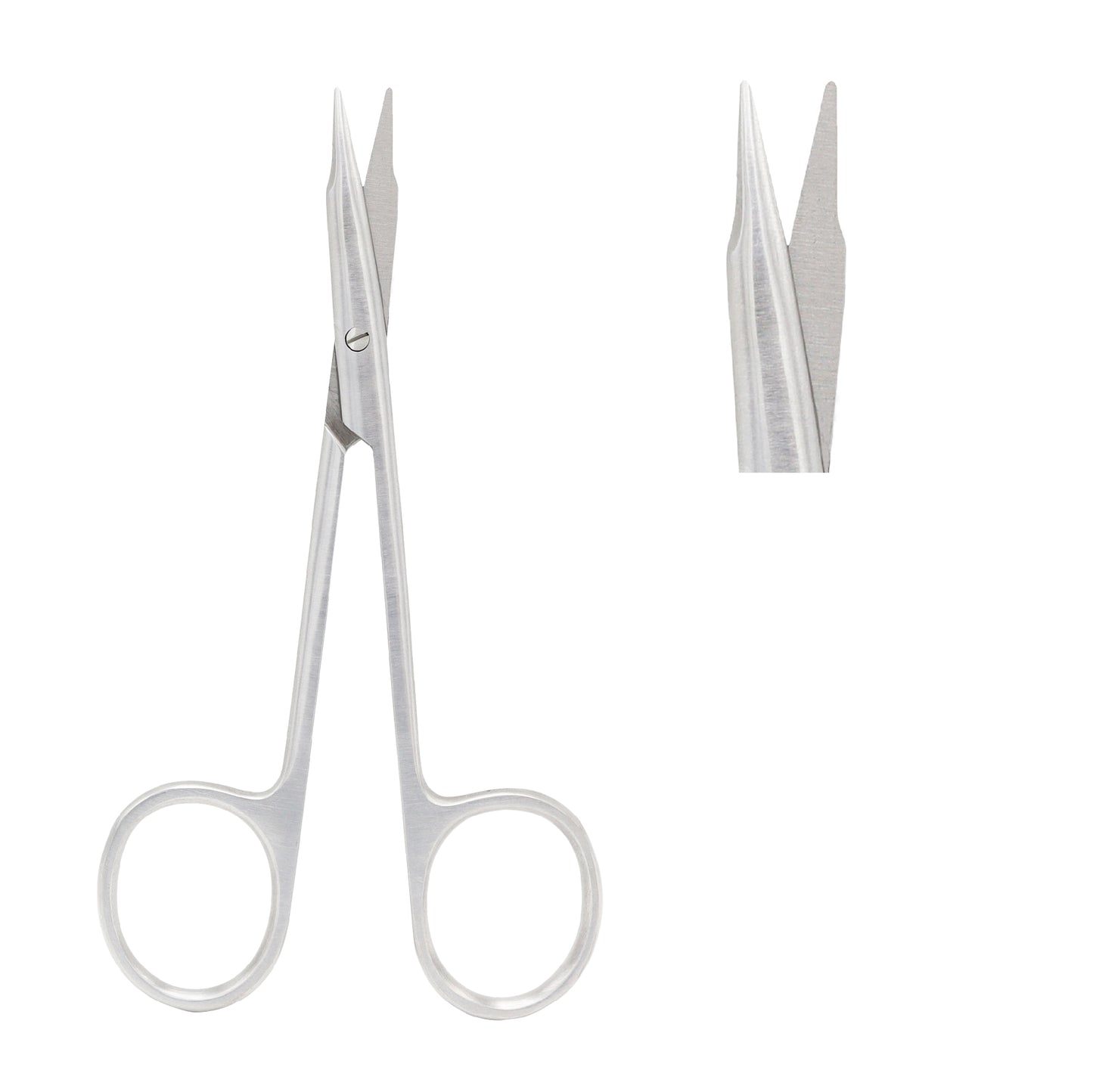 Stevens – Tenotomy scissors, straight, long model, blunt, overall length 11.5 cm
