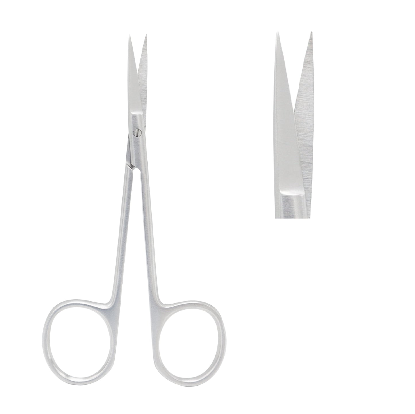 Eye Scissor, curved, pointed-pointed, 11.5cm