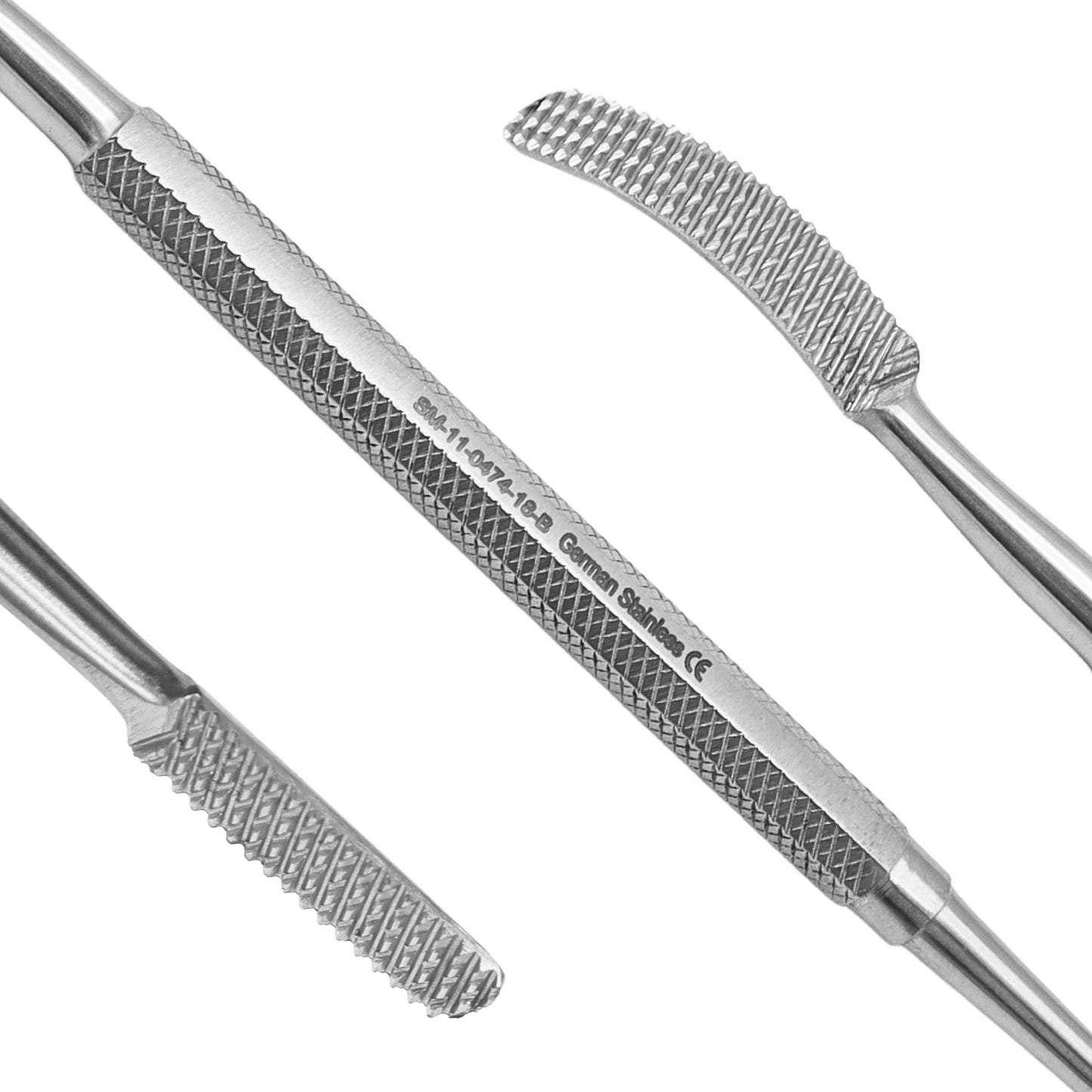 Miller-Colburn Bone File 18cm / 7″ Cross-Cut – Double-Ended Surgical Instrument