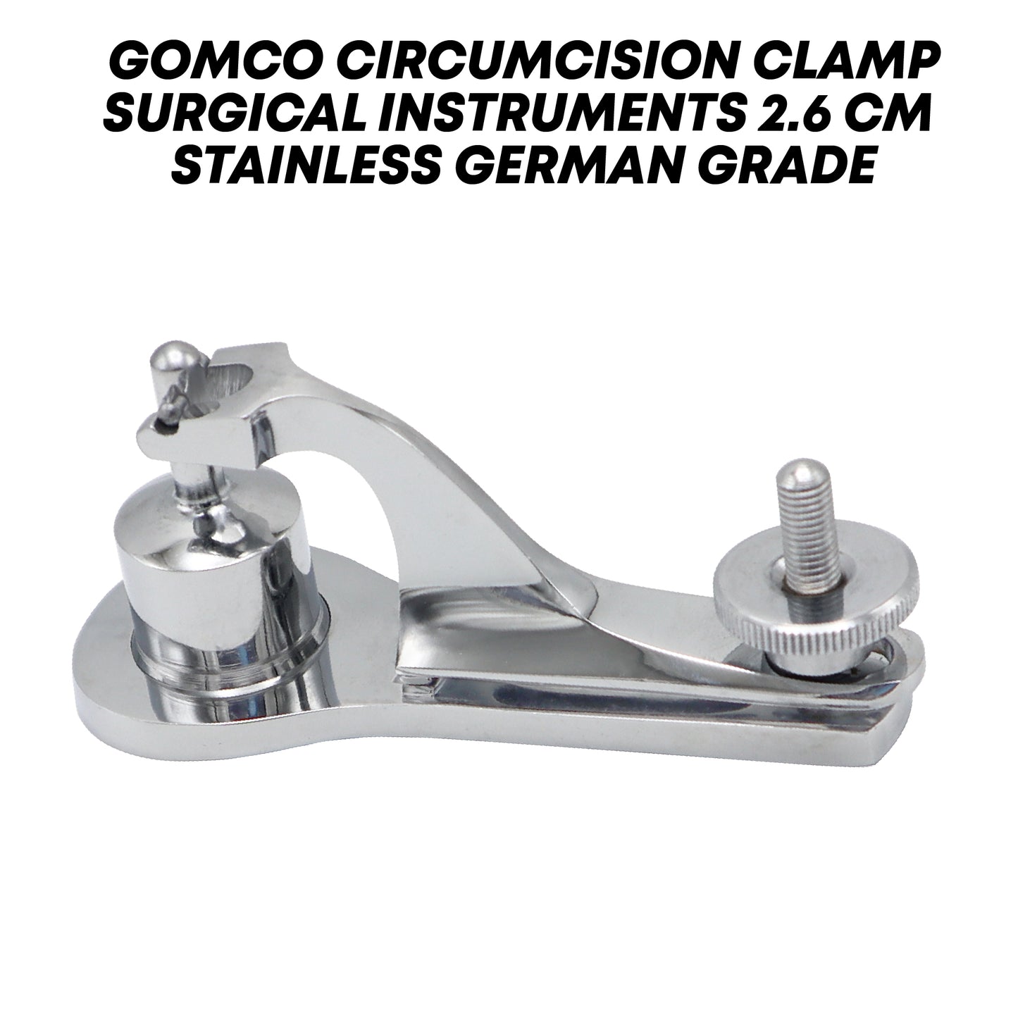 Gomco Circumcision Clamp 2.6 cm Stainless Steel – Urology & Pediatric Surgical Instrument