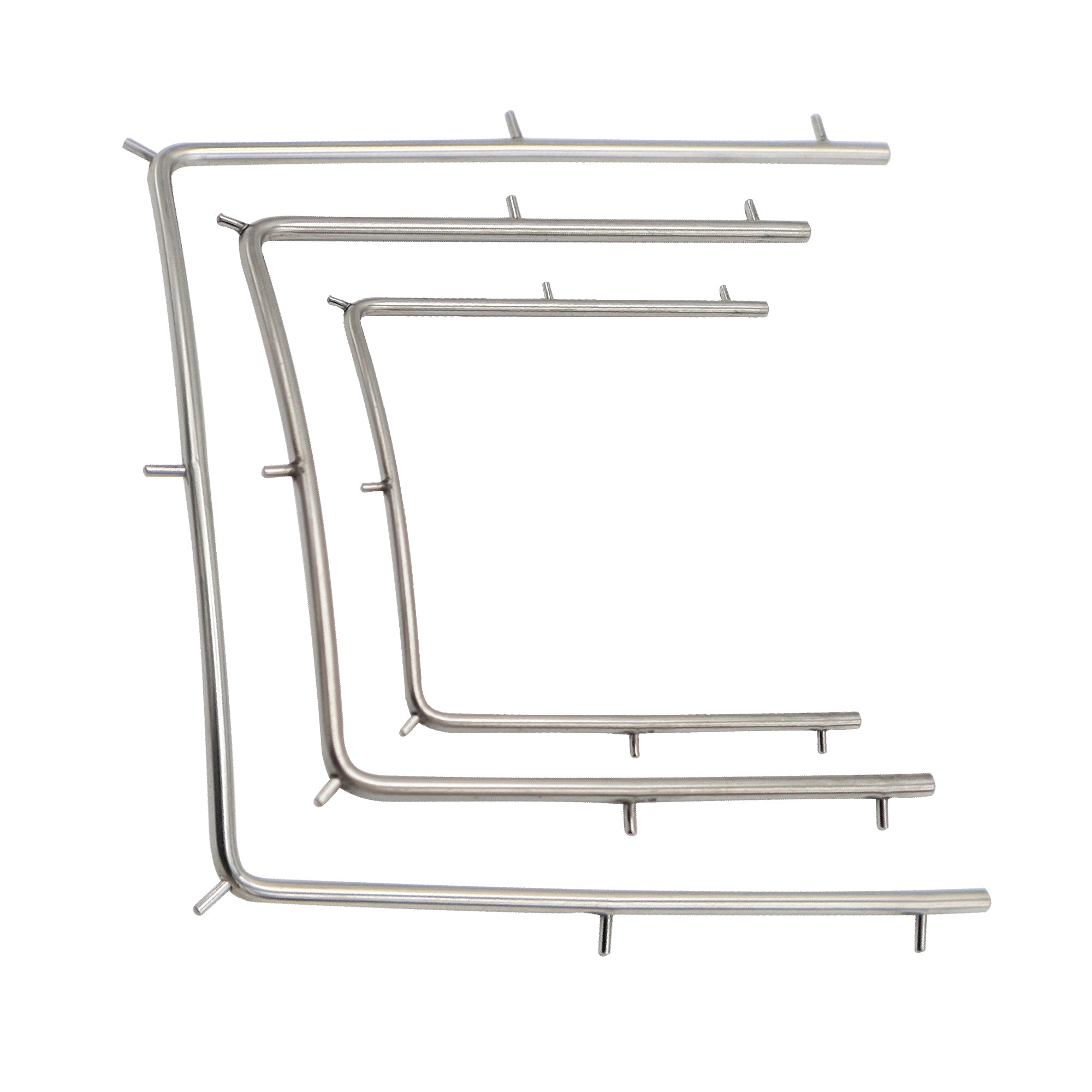 3 Pc Rubber Dam Frame Set — Sizes L, M & S, Dental & Orthodontic Isola ...