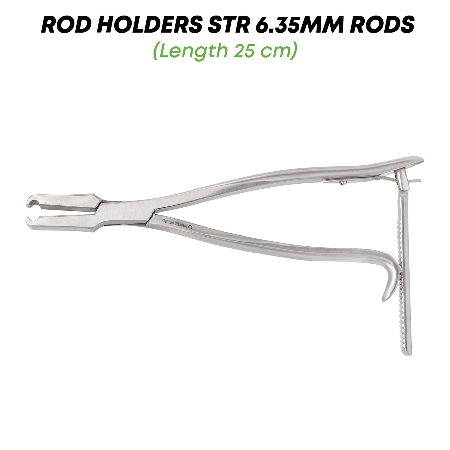 STR Rod Holder 25cm 6.35mm – Surgical Instrument Support | Stainless Steel Medical Rod Holder