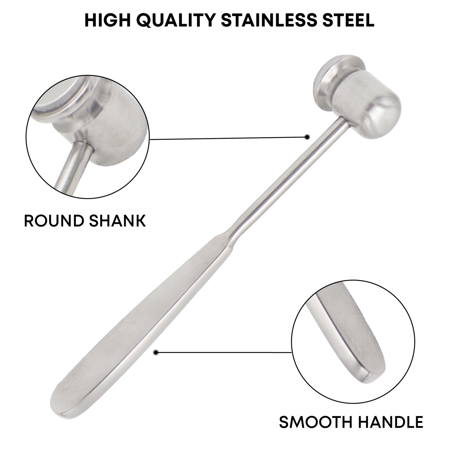 Doyen Surgical Mallet – Stainless Steel Orthopedic Bone Mallet