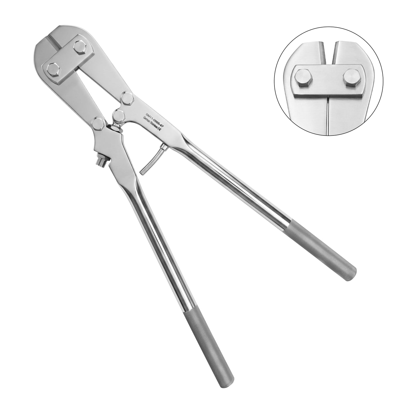 Heavy-Duty Steinmann Pin & Rod Cutting Pliers with Locking System