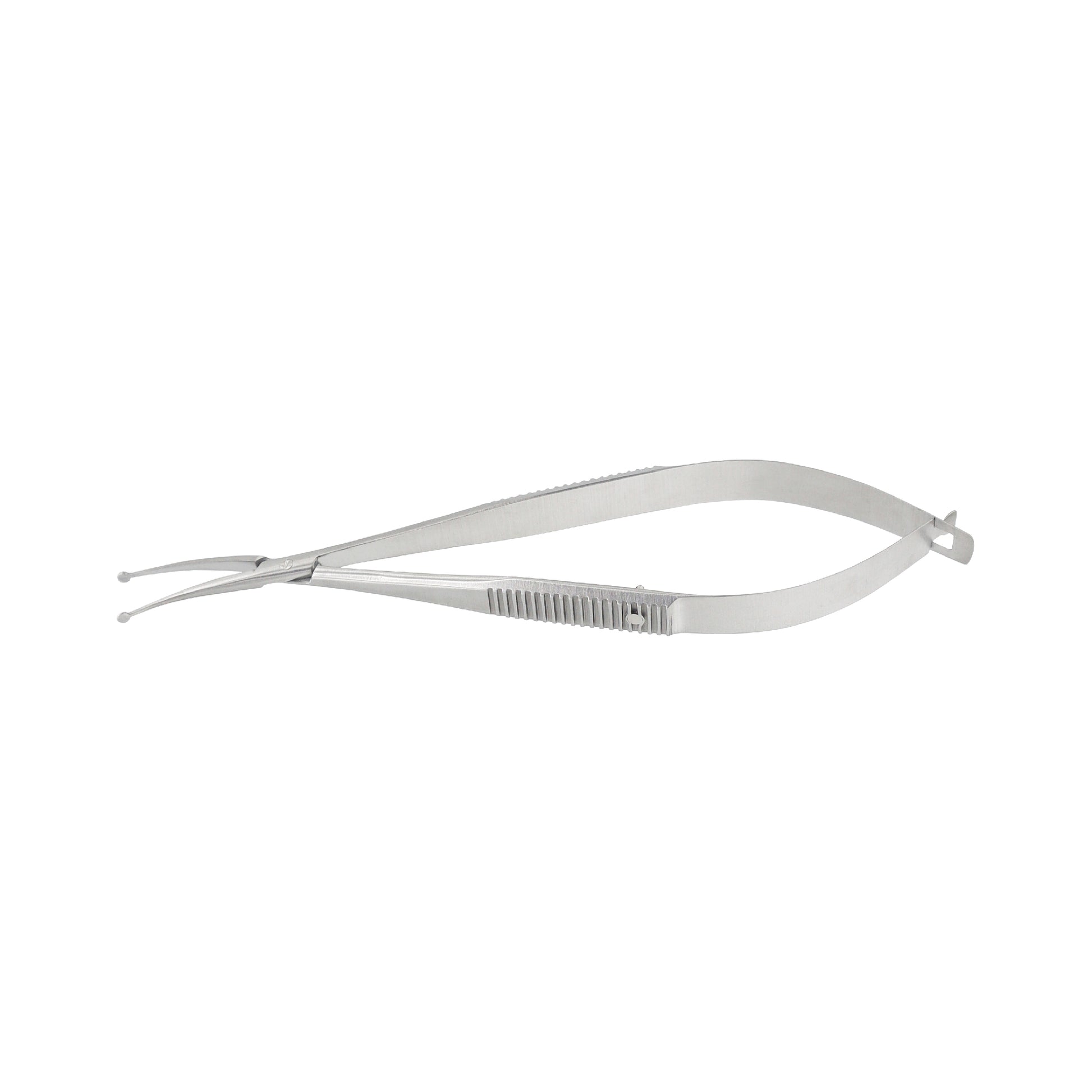Shepard ophthalmic forceps, 11.5 cm length, designed for precise intraocular lens implantation with controlled handling