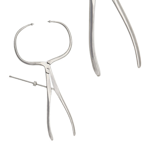 Silver hoop earrings on a white background