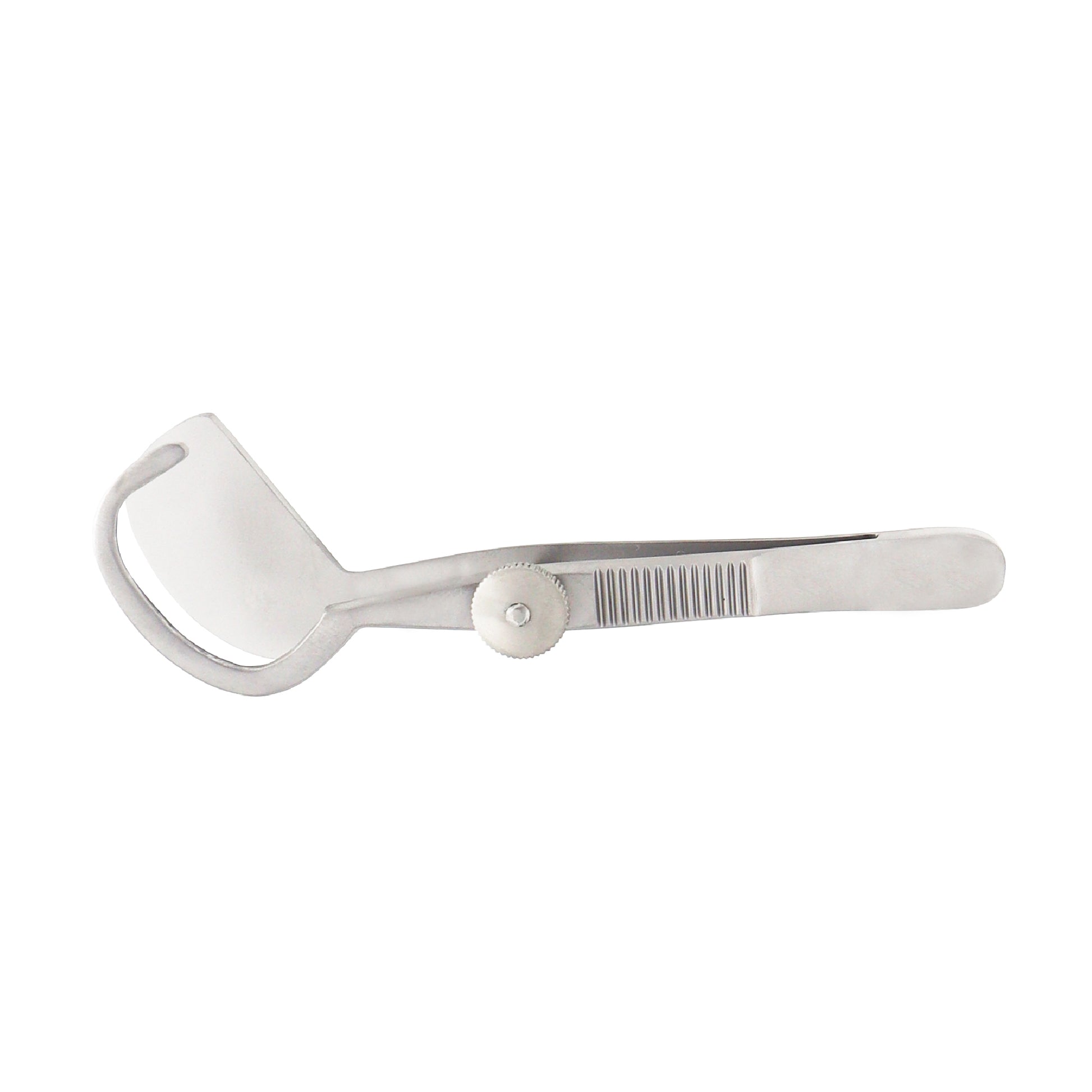 Snellen entropium forceps links left, 9.5 cm length, designed for precise eyelid correction in left eye ophthalmic surgery