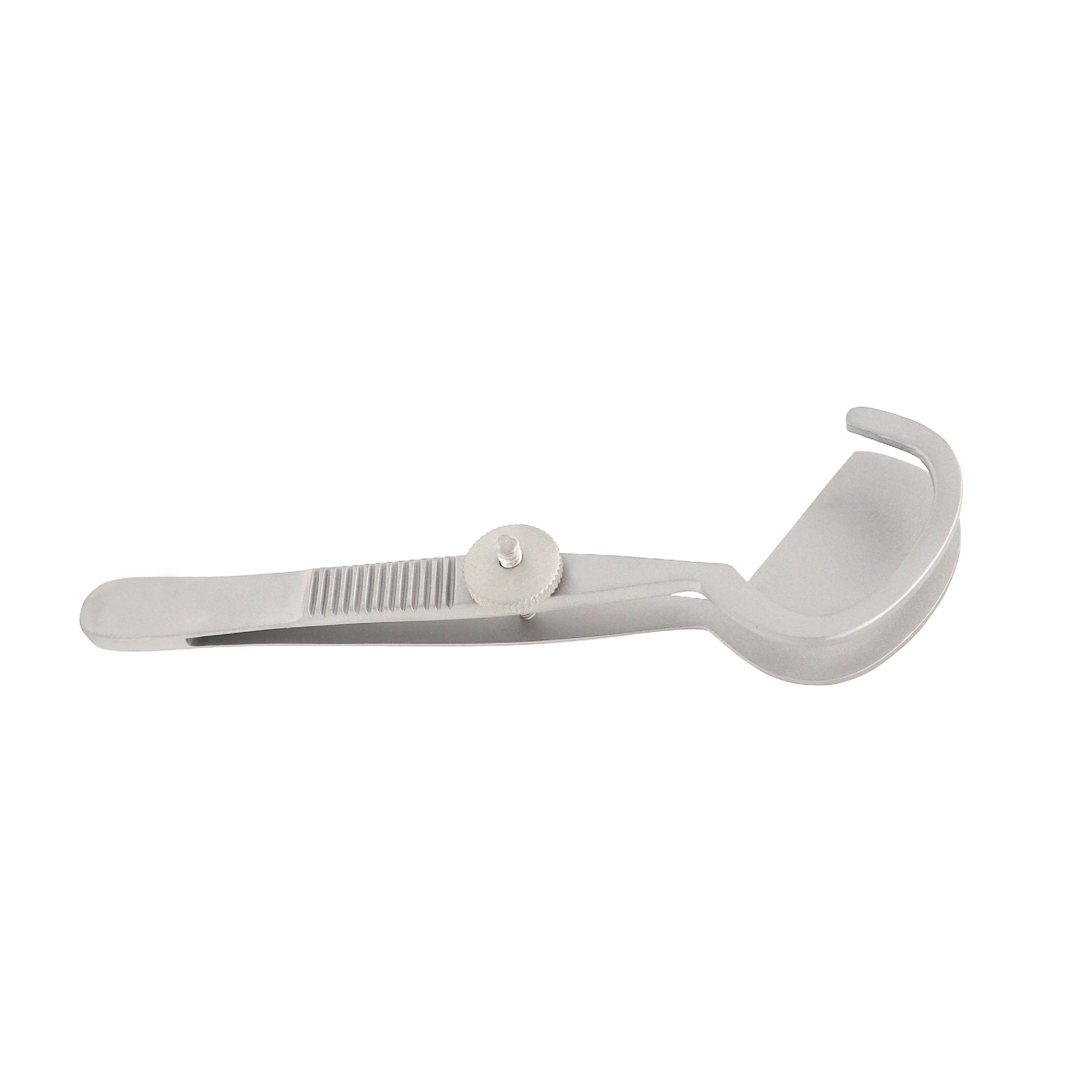 Snellen entropium forceps, links right design, 9.5 cm length, used for precise eyelid correction in ophthalmic surgery