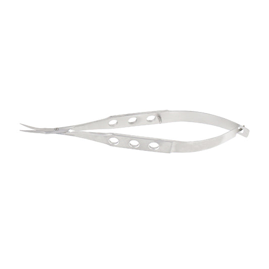 Tenotomy Westcott scissors with blunt tips and 11.5 cm overall length for ophthalmic surgery.