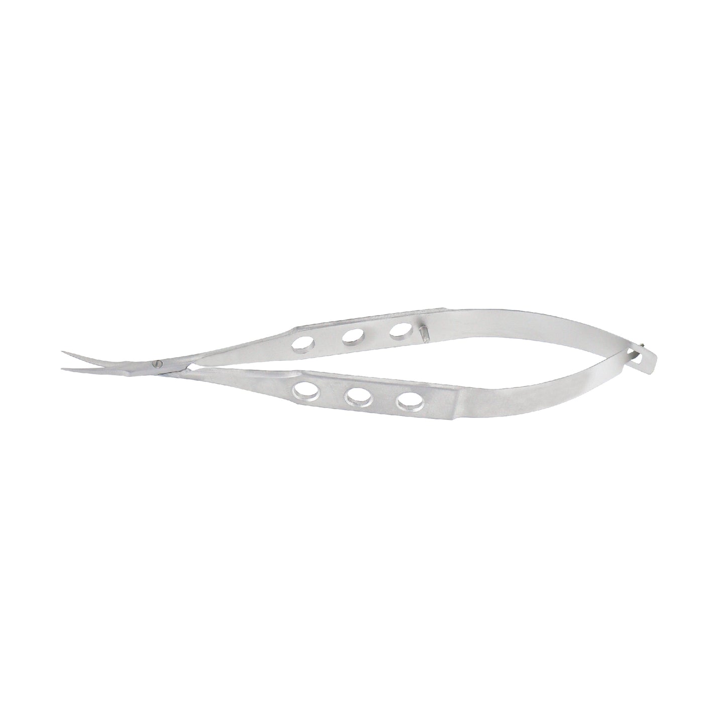 Tenotomy Westcott scissors with pointed tips and 11.5 cm overall length for ophthalmic surgery.